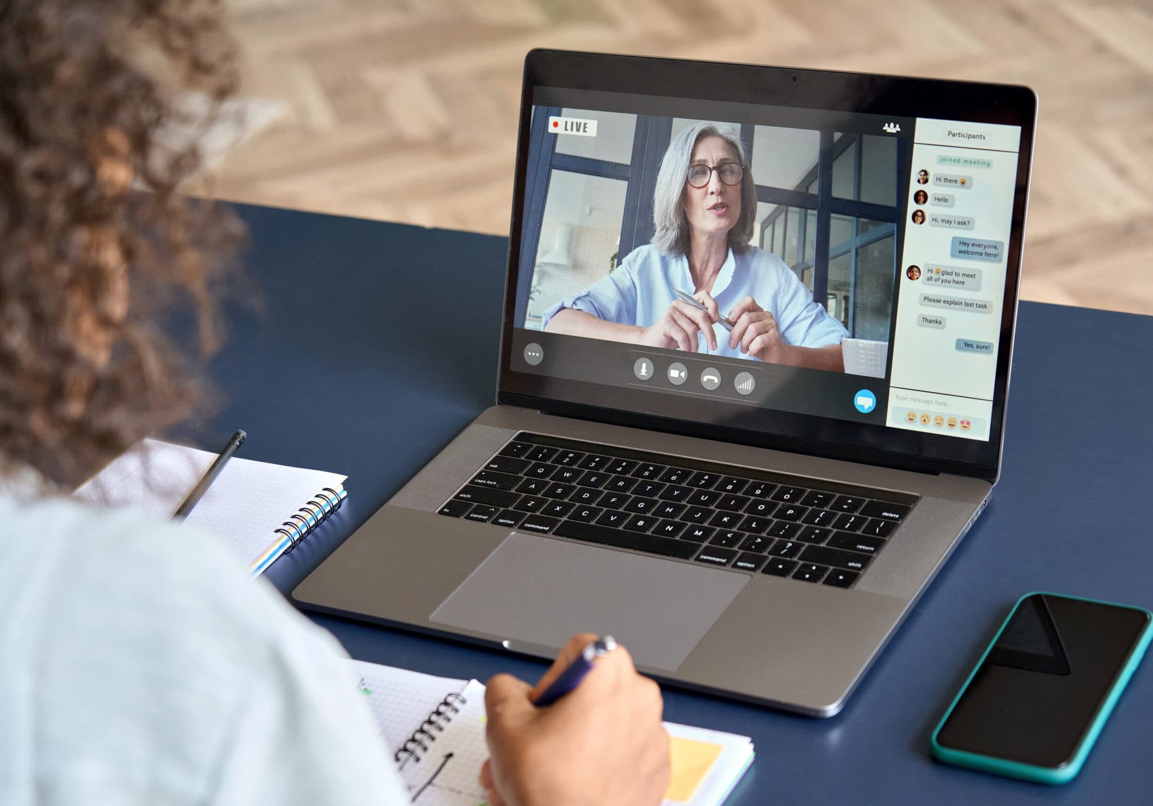 Client receiving personalized strategies from a certified coach.