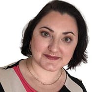 Jenny Barkan ACC headshot photo, smiling woman with dark hair