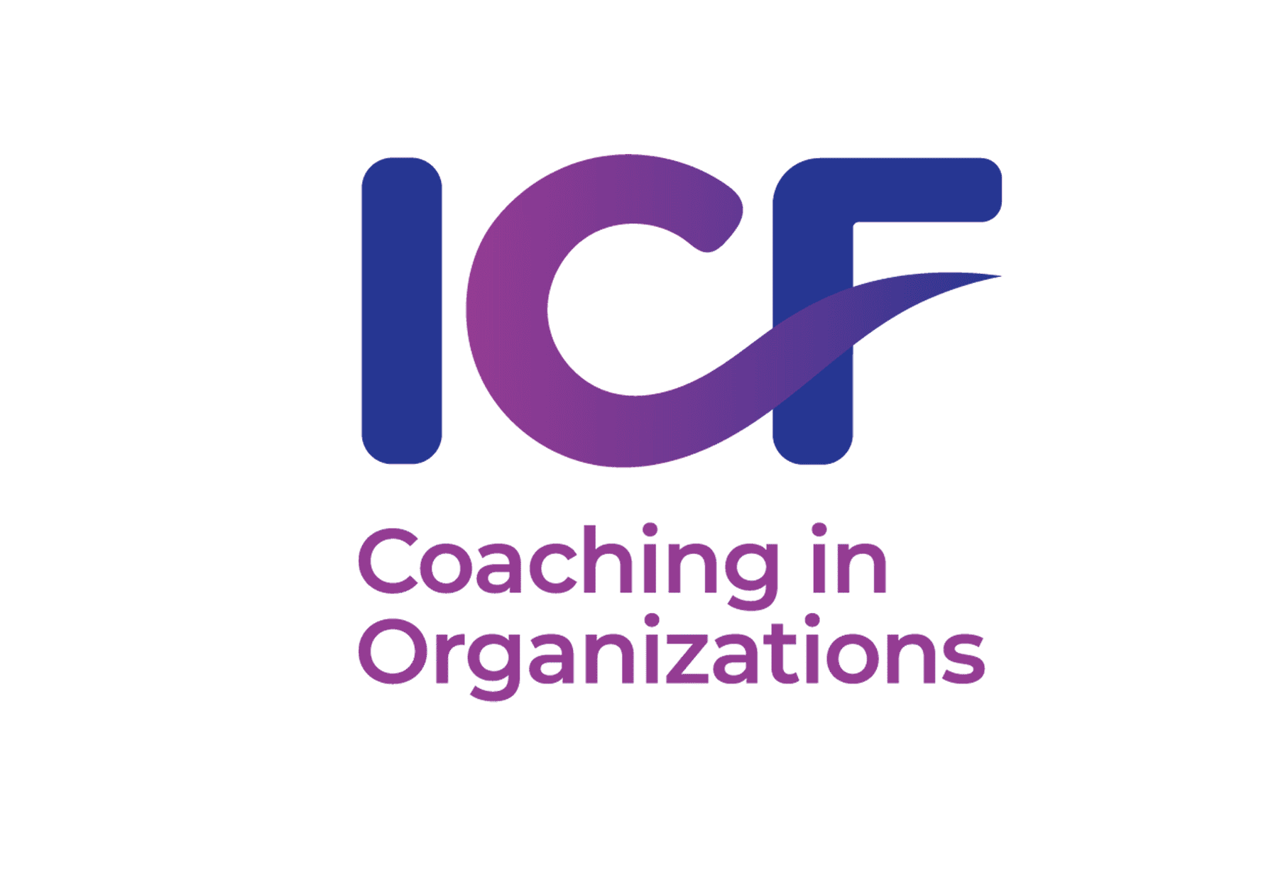 ICF Coaching in Organizations full-color vertical logo